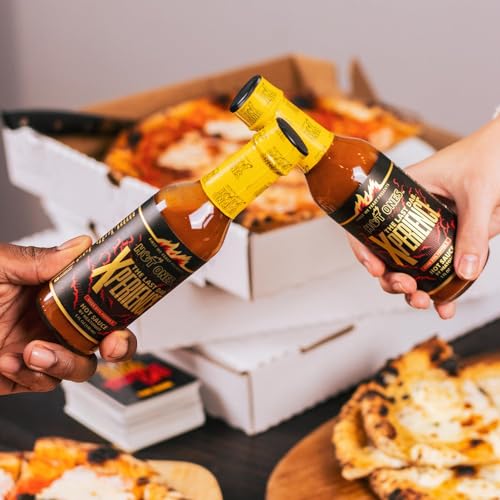 Image of Hot Ones Last Dab Hot Sauce The Last Dab Xperience - Hottest Hot Sauce 5 Fl Oz Pack of 3