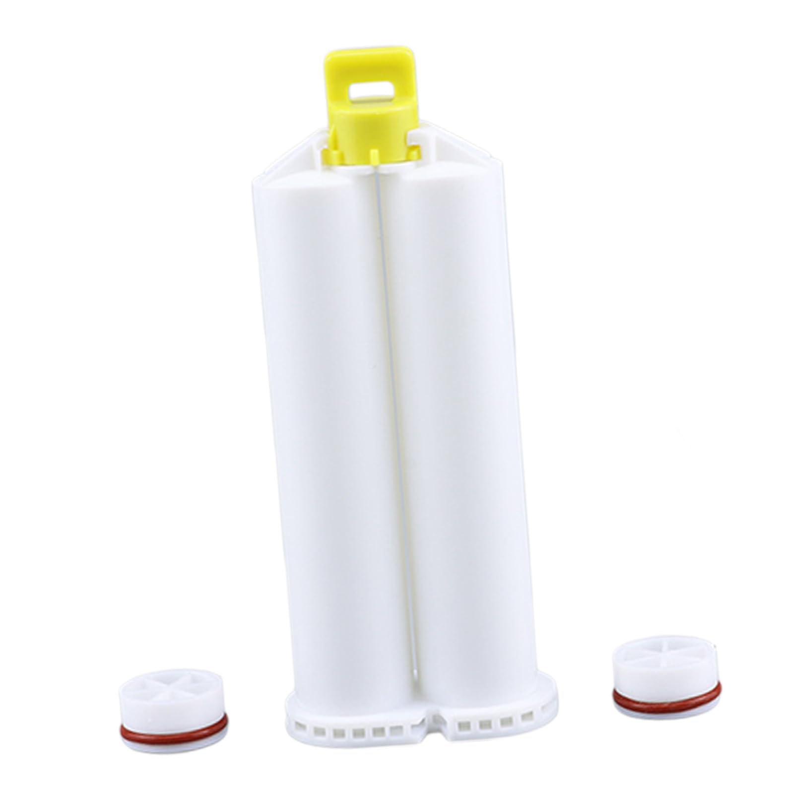 Component Glues Cylinder 50Ml Capacity Ideal for 1: 1Ratio Mixing in Teeth Repairs and Abdominal Epoxy Adhesive Dispenser