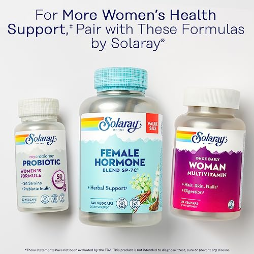 Image of SOLARAY PhytoEstrogen Menopause Supplements, 60 Servings, 240 VegCaps