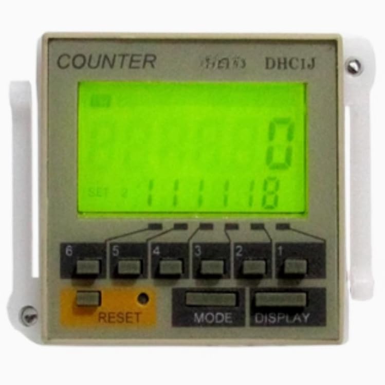 1Pc New Smart Counter DHC1J-A2PR AC/DC100-240V 1-9999