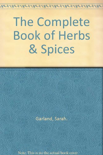 The Complete Book of Herbs & Spices B001TO1ZZK Book Cover