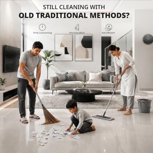 Image of FASTRON Turbo Sweep 3-in-1 Handheld Vacuum Cleaner | 600W Corded with 20KPA Suction | Wet & Dry Vacuuming with Floor Mopping | 200ml Water Tank for Home & Car Cleaning
