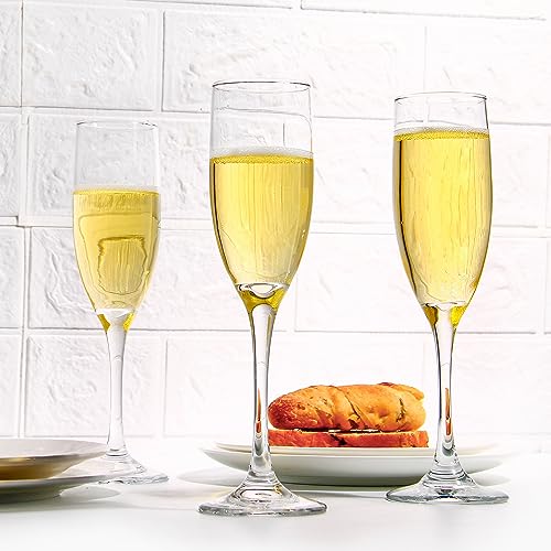 6-Oz-Classic-Champagne-Flutes-Set-of-6-Elegant-Stemmed-Crystal-Clear-Champagne-Glasses-Sparkling-Wine-Glass-for-Wedding-Anniversary-Birthday-Christmas