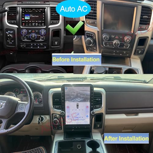 Radio con Pantalla 14.5" para Dodge RAM 1500/2500/3500 2013-2018 miniatura 2