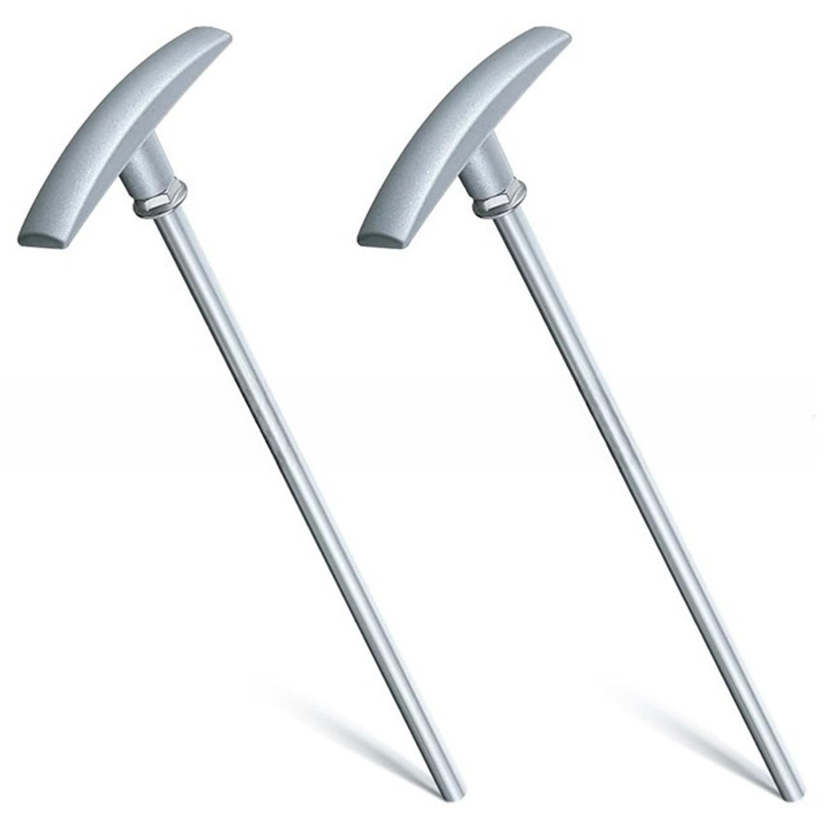 Hufopik (2 Pack RV Waste Valve Extension Tube 9 in -Reliable Solution for Easy Waste Management | TX9HPB RV Waste Valve Handle Replacement | Compatible with RV Sewer Hose Kit | Rod Tube Included