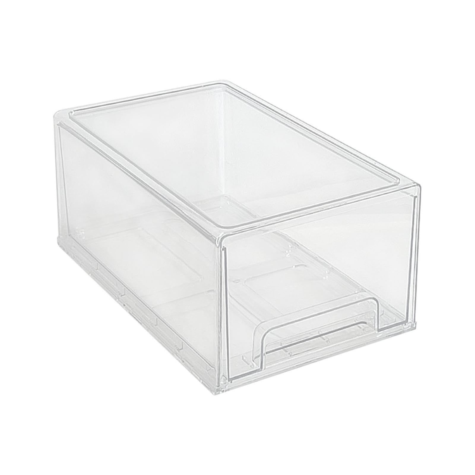 PIXZCSA Compact Desktop Organizers Makeup Cosmetics Drawers Enhancing Storage Solutions And Daily Clear Stackable Underwear Tableware Compartment Dorms Drawer Dividers