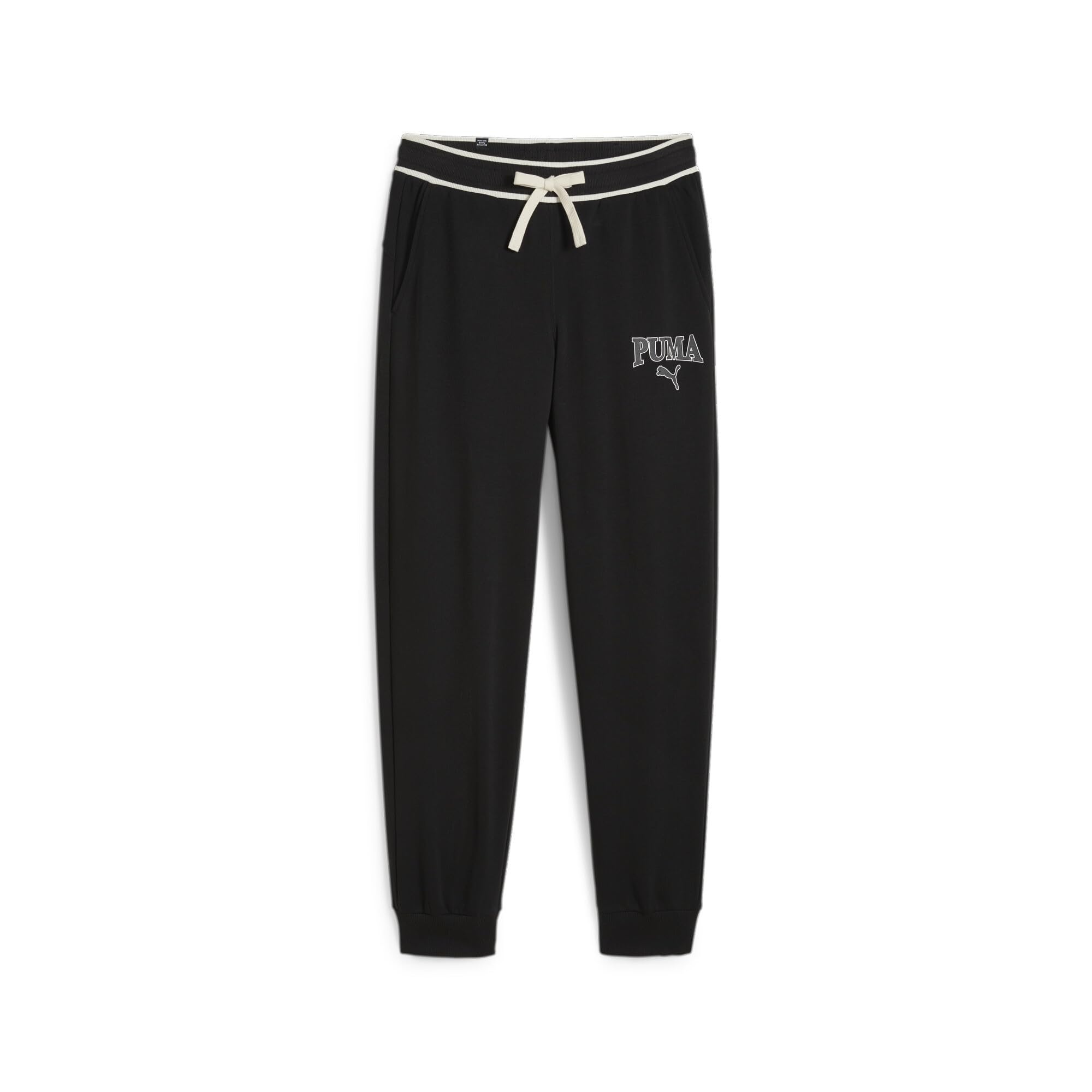 Puma Black Squad Cotton Mix Joggers Small