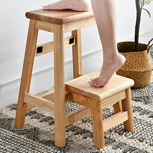 Taburete de madera para baño y cocina que soluciona la falta de espacio en casa 6