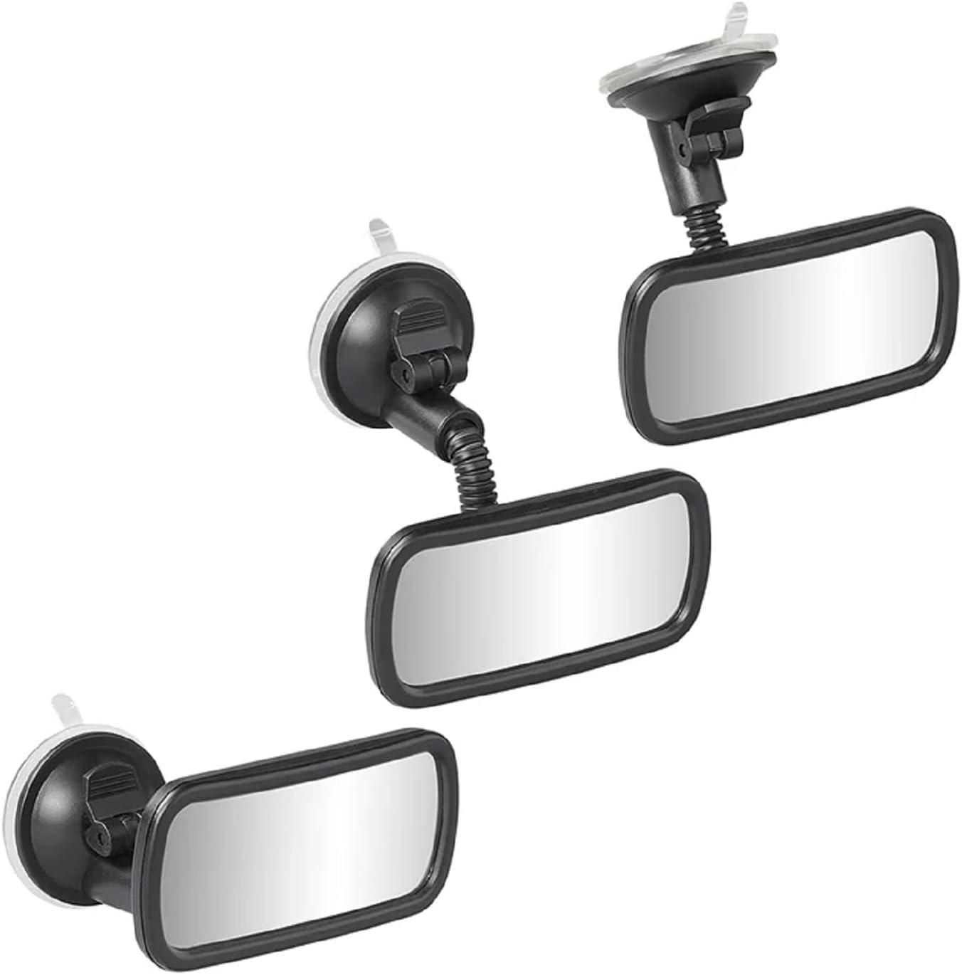 ProPlus Universale Specchietto retrovisore interno 115x55mm con braccio flessibile corto e ventosa