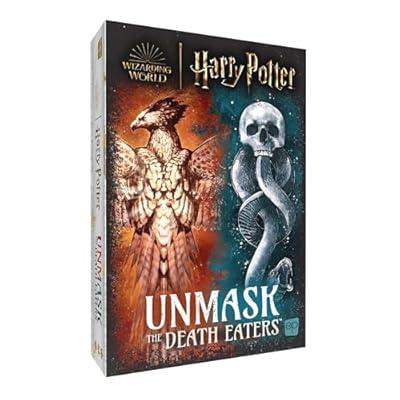USAopoly Harry Potter: Unmask The Death Eaters Board Game | Engaging Social Deduction Game Set in The Wizarding World of Harry Potter | Hidden Roles & Bluffing Game | Ages 11 and up; 4-8 Players | Ya disponible en tu tienda friki favorita! En mundofriki.es! USAopoly Harry Potter: Unmask The Death Eaters Board Game | Engaging Social Deduction Game Set in The Wizarding World of Harry Potter | Hidden Roles & Bluffing Game | Ages 11 and up; 4-8 Players | Ya disponible en tu tienda friki favorita! En mundofriki.es!
