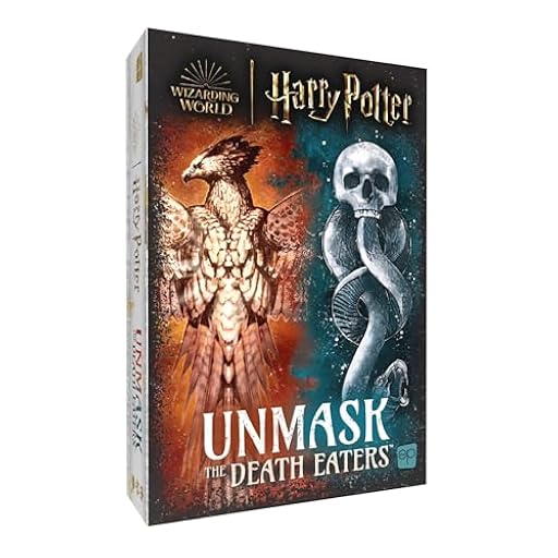 USAopoly Harry Potter: Unmask The Death Eaters Board Game | Engaging Social Deduction Game Set in The Wizarding World of Harry Potter | Hidden Roles & Bluffing Game | Ages 11 and up; 4-8 Players | Ya disponible en tu tienda friki favorita! En mundofriki.es! USAopoly Harry Potter: Unmask The Death Eaters Board Game | Engaging Social Deduction Game Set in The Wizarding World of Harry Potter | Hidden Roles & Bluffing Game | Ages 11 and up; 4-8 Players | Ya disponible en tu tienda friki favorita! En mundofriki.es!