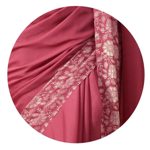Image of MIRCHI FASHION Women Saree | Chiffon Chevron Zig Zag Printed Office Wear Sari with Blouse