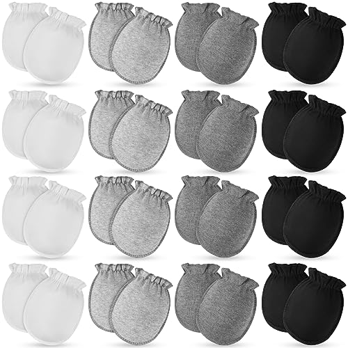 Image of ONESING Baby Mittens - Newborn Mittens No Scratch 0-6 Months Warm for Newborn Baby Boys & Girls
