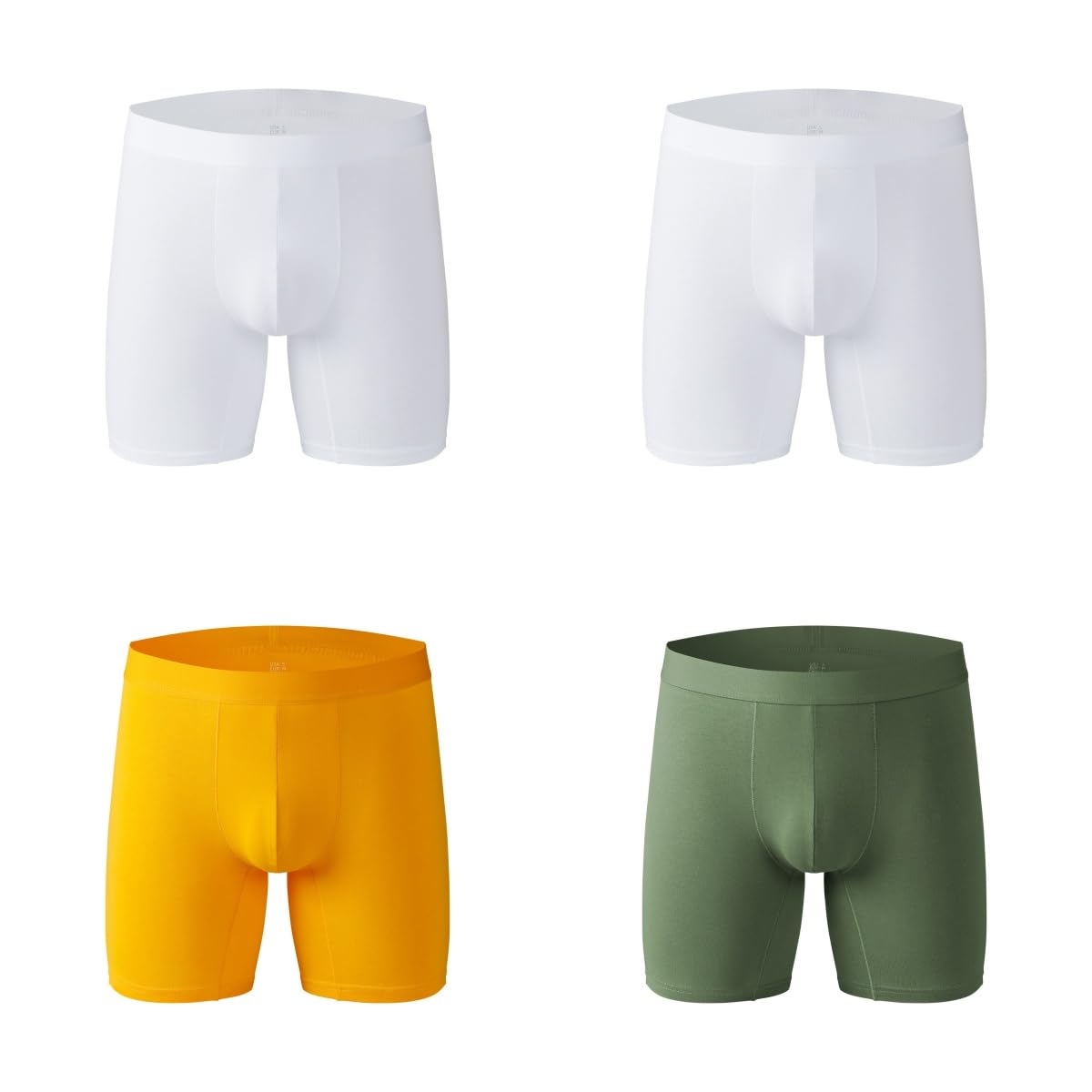 Boxers Hommes Jambes Élastiques Anti-Usure des sous-Vêtements De Sport pour Hommes