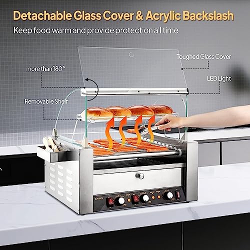 Commercial Hot Dog Roller Grill