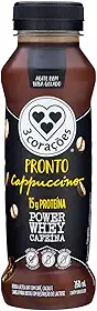 3 Corações Cappuccino Pronto Power Whey - 260ml