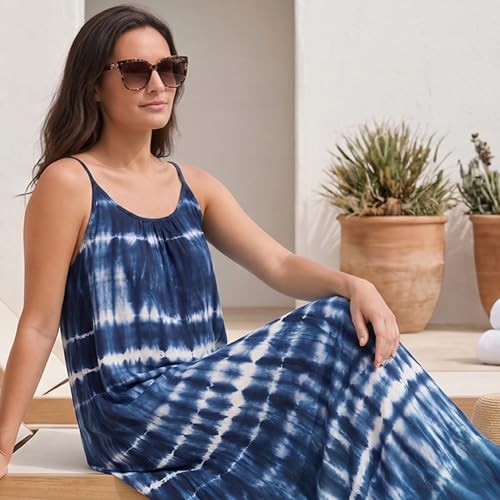 Image of Riviera Sun Spaghetti Strap Dress