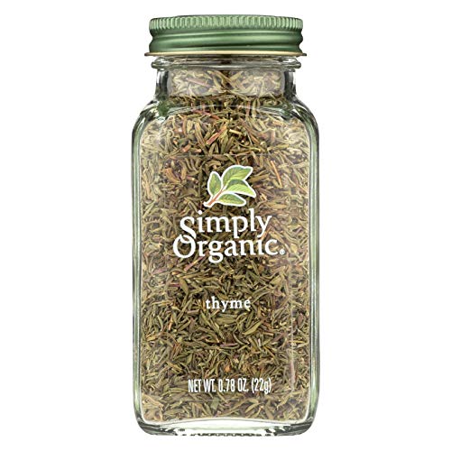 Simply Organic Thyme Leaf - Organic - Whole - Fancy Grade - .78 oz