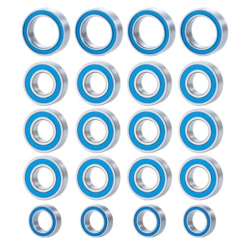 RC���f���p�[�c For Tamiya For TT01 For TT-01 TT01D TT01E For TT02B 1/10 20 �V�[���h�x�A�����O�Z�b�g RC �N���[���[�J�[�V���[�V�A�b�v�O���[�h���i