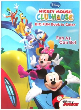 Miniatura 2 de Mickey Clubhouse (2 unidades) - Libro para colorear y actividades de 96 páginas, "Fun As Can Be!" y "Great Day To Play!" Disney Junior