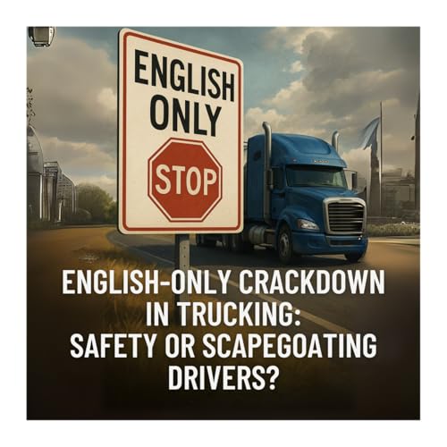 English-Only Crackdown in Trucking: Safety or Scapegoating Drivers? #episode20