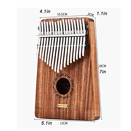 Piano à Pouce Thumb Boîte de Sandal Piano 17 Clés Toile Piano Instrument de Musique Portable Thumb Piano for Enfants et… - Les Beatles, Paul McCartney, John Lennon, RIngo Starr, George Harrison Piano à Pouce Thumb Boîte de Sandal Piano 17 Clés Toile Piano Instrument de Musique Portable Thumb Piano for Enfants et… – Image 3