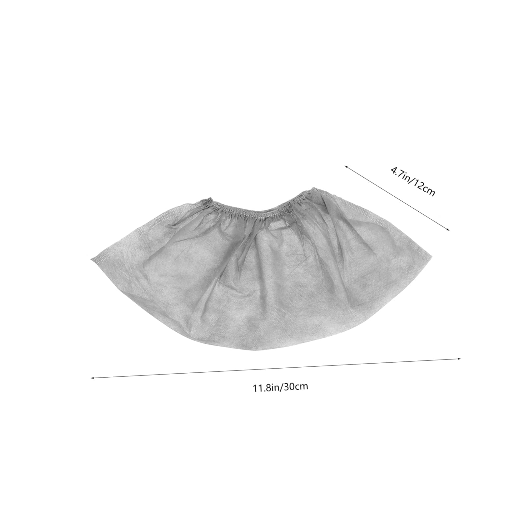 Unomor Thick Non-woven Disposable Foot Covers Non Slip Boot Covers for Shoes Indoor Home Shoes Case