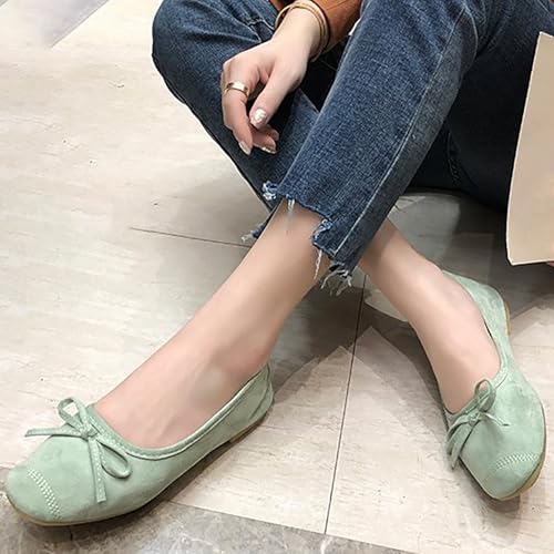 Chaussures de bateau plates et escarpins pointus sans talon - 6