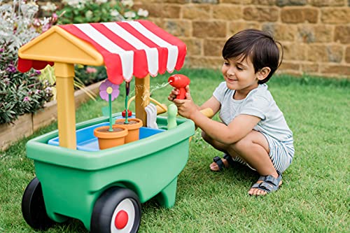 Little Tikes 2-In-1 Garden Cart And Wheelbarrow #TOP6