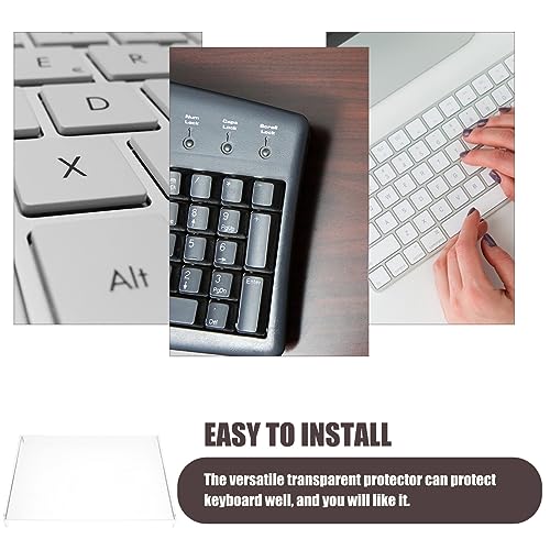 UKCOCO Keyboard Dust Cover Mechanical Mouse Keyboard for Laptop Keyboard Mecanichal Desktop Keyboard Protector Computer Keyboard Protector Cover Keyboard Clear Cover Keyboard Shield Shell - Thumbnail 7