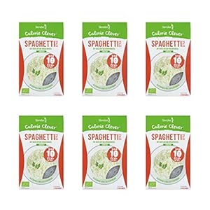Slendier biologische konjac-noedels, spaghetti-stijl, caloriearm, shirataki, glutenvrij 6 x 250 g