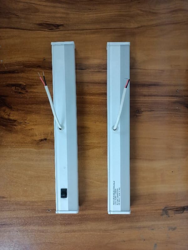 LED tube light 24 V DC plastic boday 6 Watts with bracket pack of 2-image-35