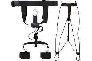 Women's BDSM Leather Constrained Forced Strap Chastity Belt