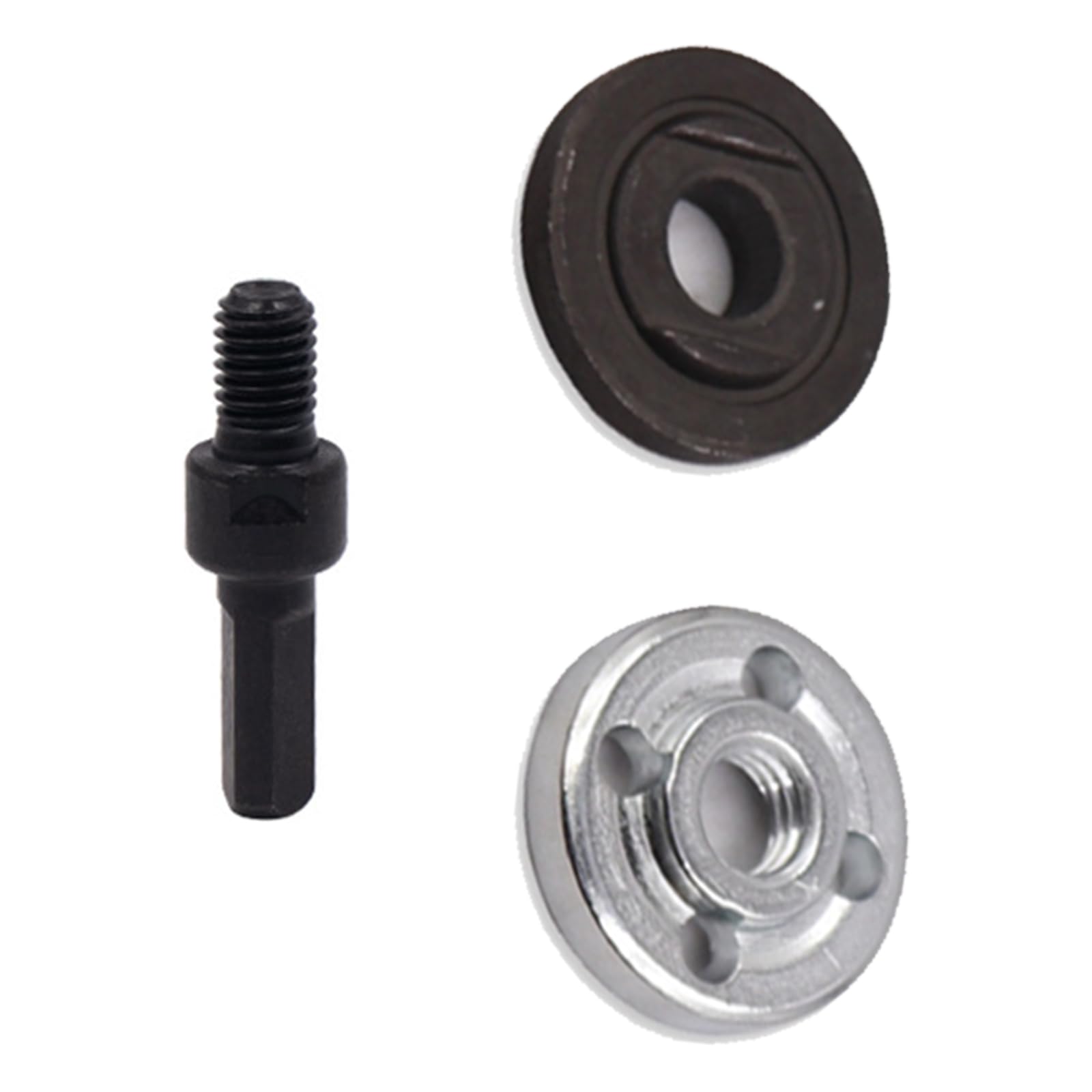 Interchangeable Drill Angled Grinder Adapter Kits Heavy Dutys Steel Shafts Secure Connection Multiple Tool Conversion Highly Strength Steel Adapter Rod