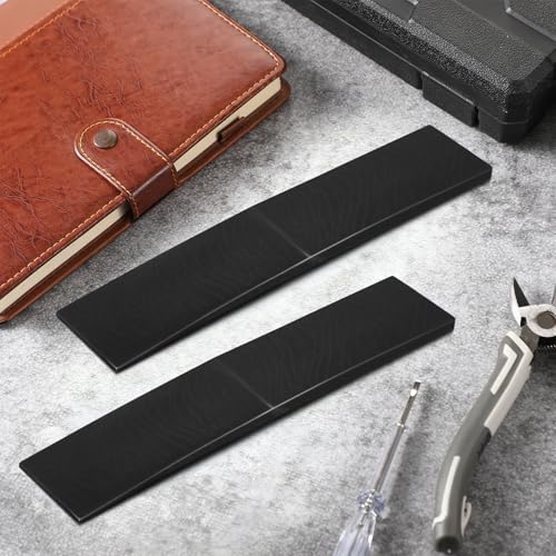 Image of 2 Pcs 8.75 inch Welding Wedge for Pipe Fitting and Metalwork, Metal Wedge Welding Accessories Tools Precision Hardened Steel Gap Adjustment for Pipefitter Tool Tig, Ironworker Gutter Wedges Metal Spacers