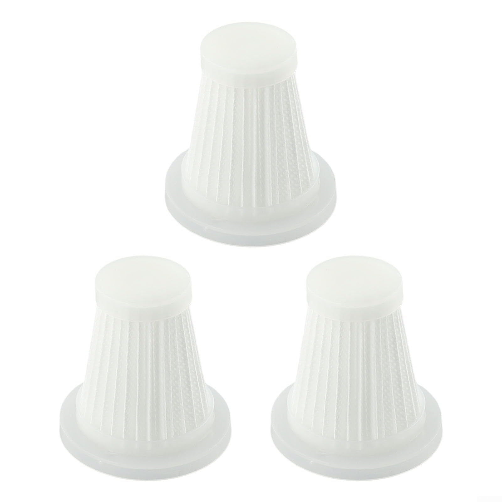 Filtro reutilizable para aspiradora, accesorio de filtración lavable, limpieza profunda, paquete de 5 (3 unidades)