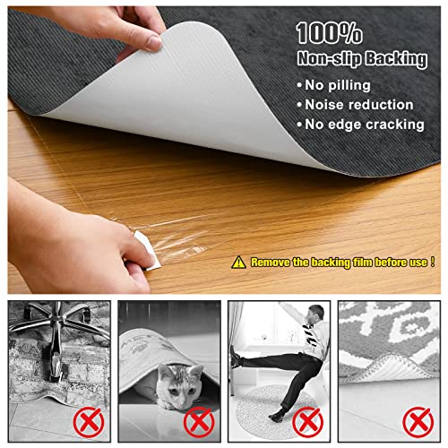 image for Placoot Office Chair Mat for Hardwood Floor & Tile Floor 55
