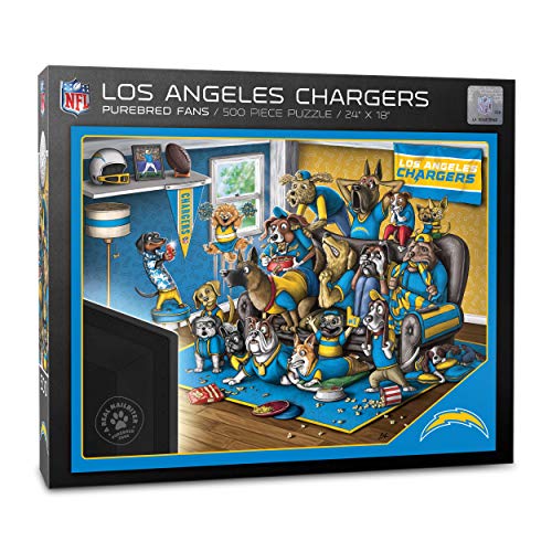 Image of YouTheFan NFL Purebred Fans 500pc Puzzle - A Real Nailbiter