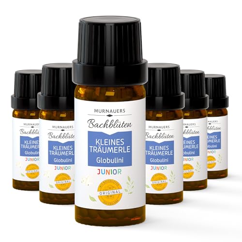 Murnauers Bachblüten Kleines Träumerle Globulini 6 x 10 g | Sanfte Schlummerzeit | Mit Original Bachblüten nach Edward Bach aus England
