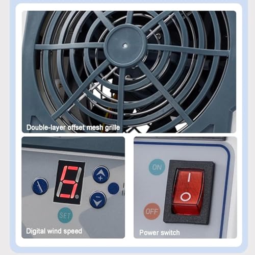Anti Static Ionizer Fan con soporte y 1200mm cobertura miniatura 6