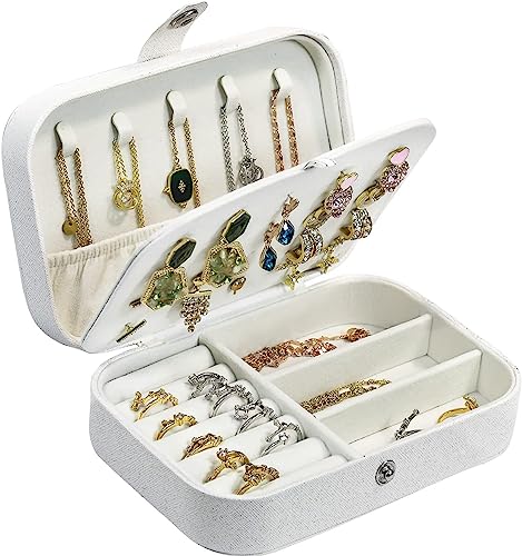 Image of Jewellery Organisers Box For Women (Model-MidWhite)
