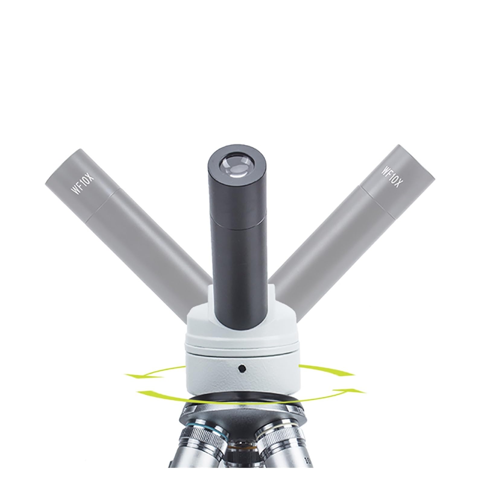 Zestaw mikroskopów mikroskopowych monokularowe mikroskopy złożone 10 x okular, powiększenie 100 x 1600 x oświetlenie LED przenośne