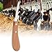 Carbon Steel Hoof Knife Trimming Tool for Cattle Horse Use (Straight Right Hand)