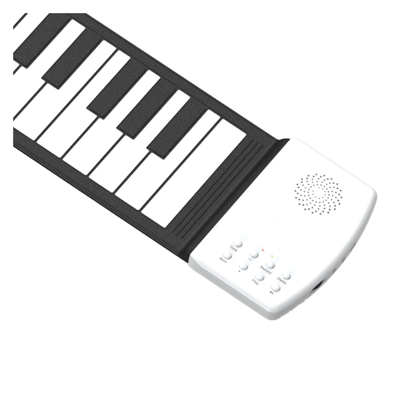 tastiera elettronica Tastiera Elettronica Pieghevole Portatile Per Principianti A 49 Tasti In Silicone Arrotolata A Mano