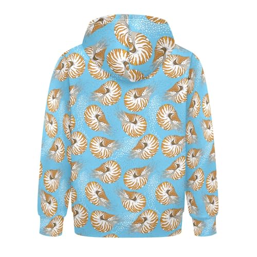 Axolotl Sea Weed Youth Hoodie Sweatshirt2