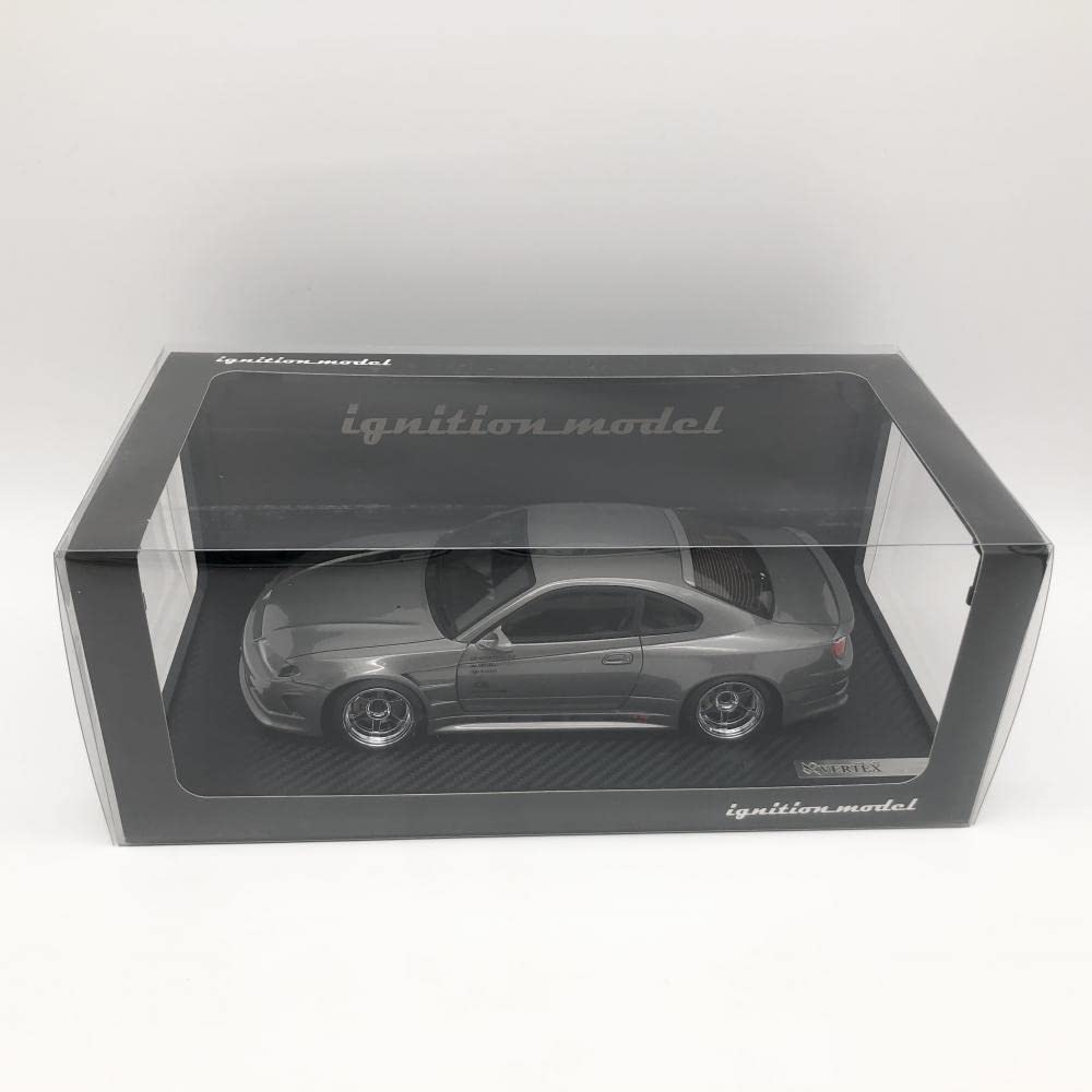 VERTEX S15 SILVIA ダークシルバー（1/18 IG2003 IG2003 VERTEX S15 Silvia Dark Silver – ignition model