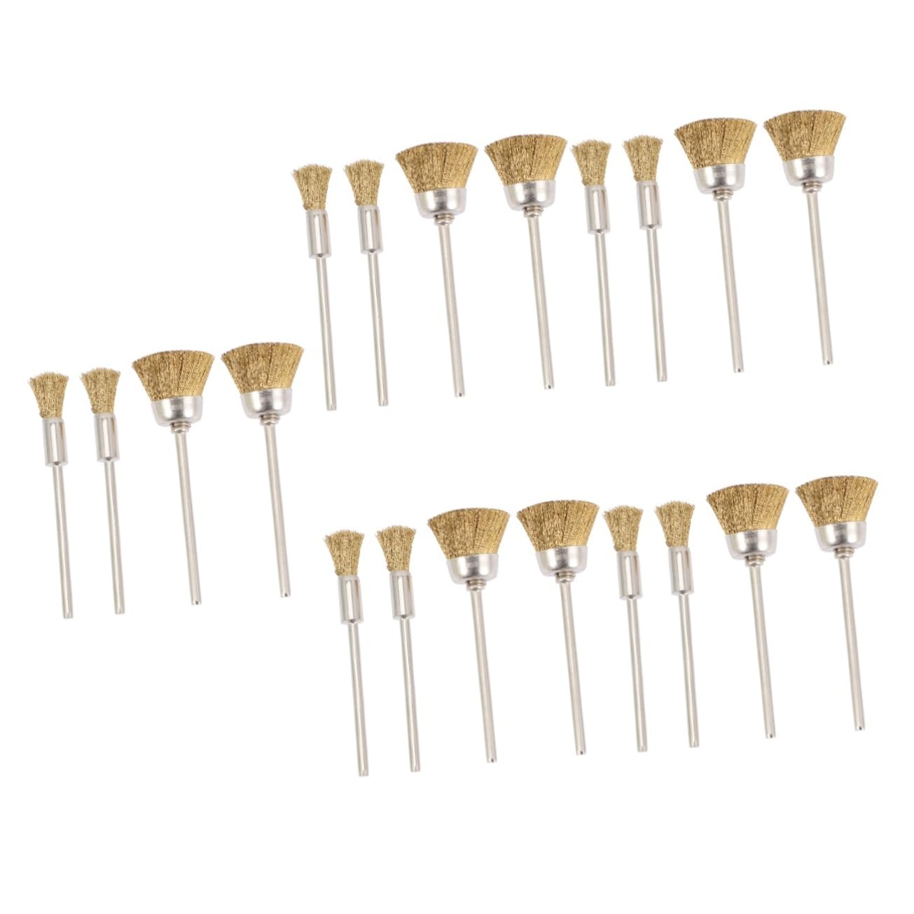 Healvian 20piezas Cepillo Limpiador De Brocas Para Manicura Para Taladros De Uñas Herramienta Multifuncional Para Limpieza Profunda y Cuidado De Accesorios De Manicura Uso Profesional y