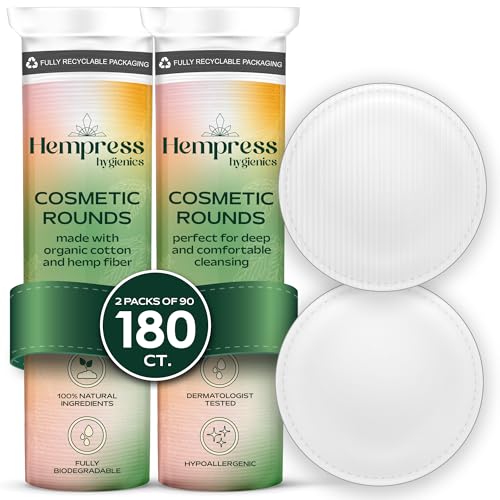 Hempress Ultra Thin Pads for Women, 36 Count, Feminine Care Organic Pads, Regular Flow Ultra Absorbent Cotton with Wings, Menstrual Sanitary Napkins, Fragrance Free, Skin Friendly & Breathable