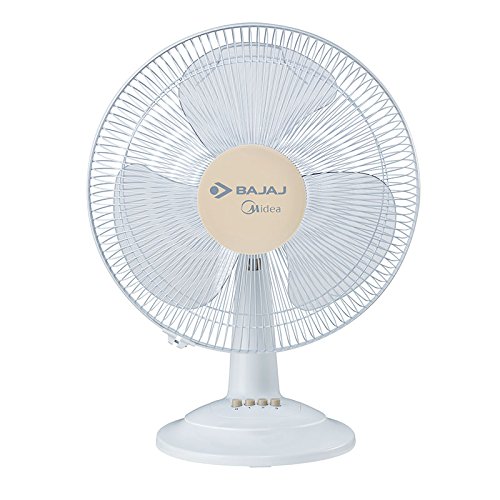 15 Off On Bajaj Midea Bt 07 400mm Table Fan White On Amazon Paisawapas Com