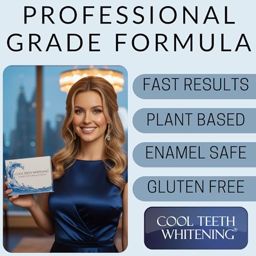 Image of Teeth Whitening Kit with LED Light and Trays, 44% Carbamide Peroxide Teeth Whitening Gel, Up to 25 At Home Whitening Treatments, Vegan Formula with Travel Case